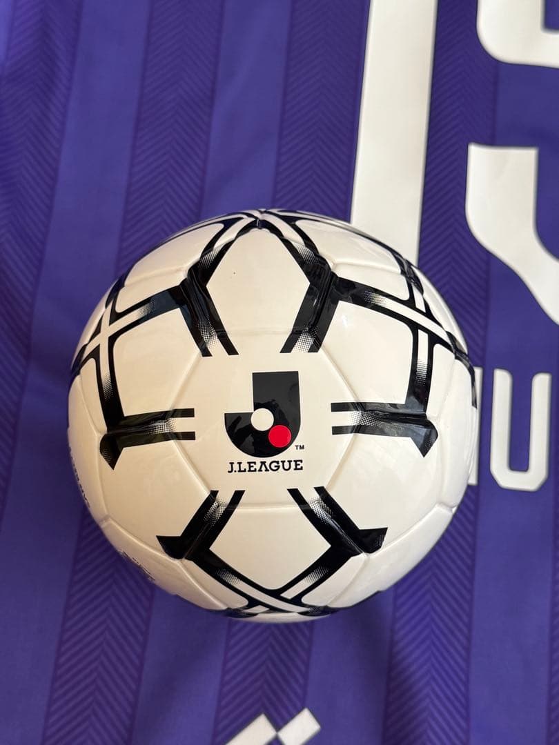 ミニサッカーボール付き　サンフレッチェ広島ユニフォーム　15番中野就斗選手