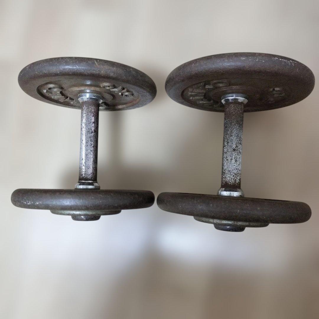 IVANKO 12kg ダンベル 鉄製　２個セット