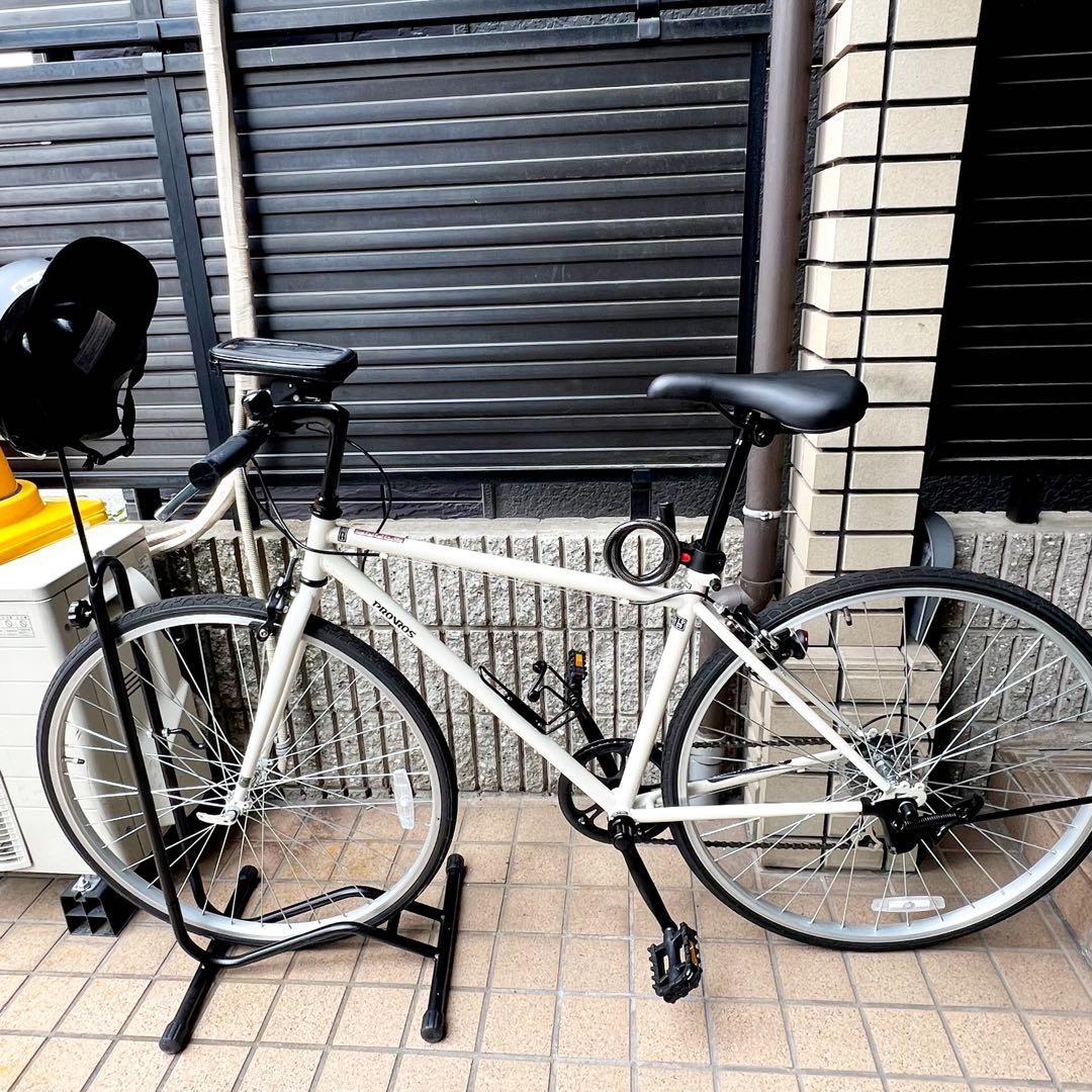 PROVROS クロスバイク 700x28C シマノ6段変速 付属品多数！