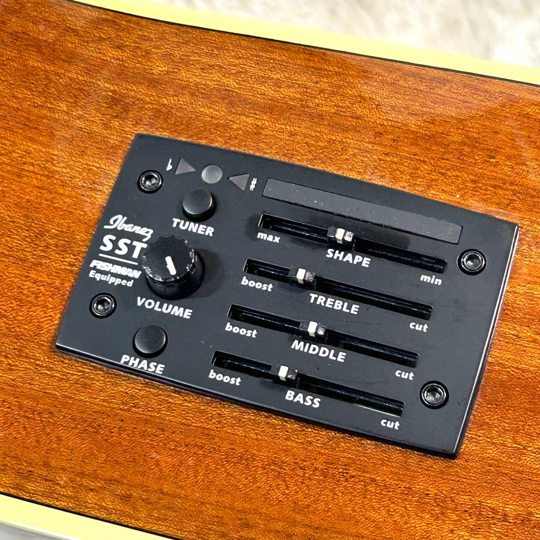 【美品】Ibanez AW300ECE ArtWood Groverペグ