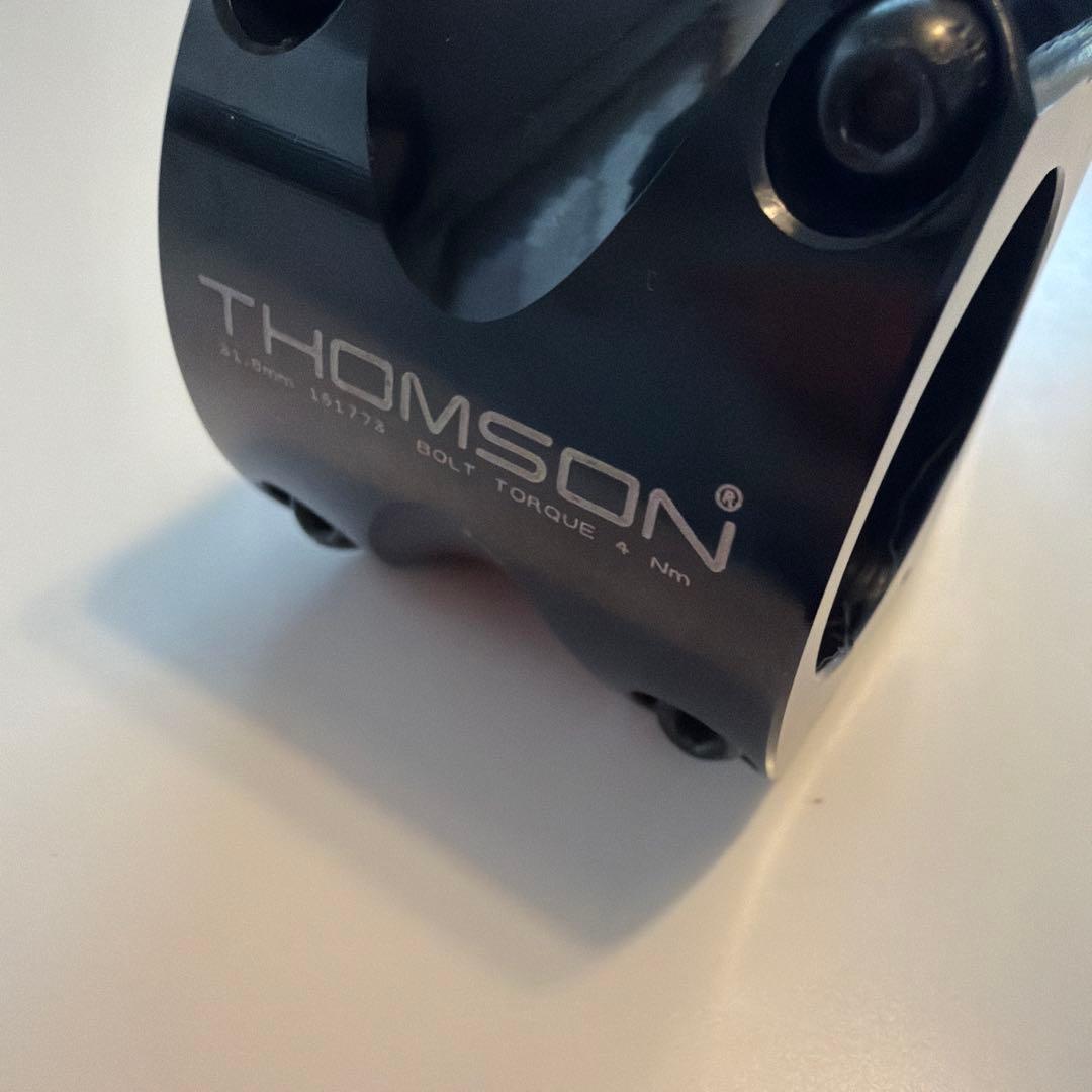 THOMSON Elite X4 ステム 31.8mm ブラック