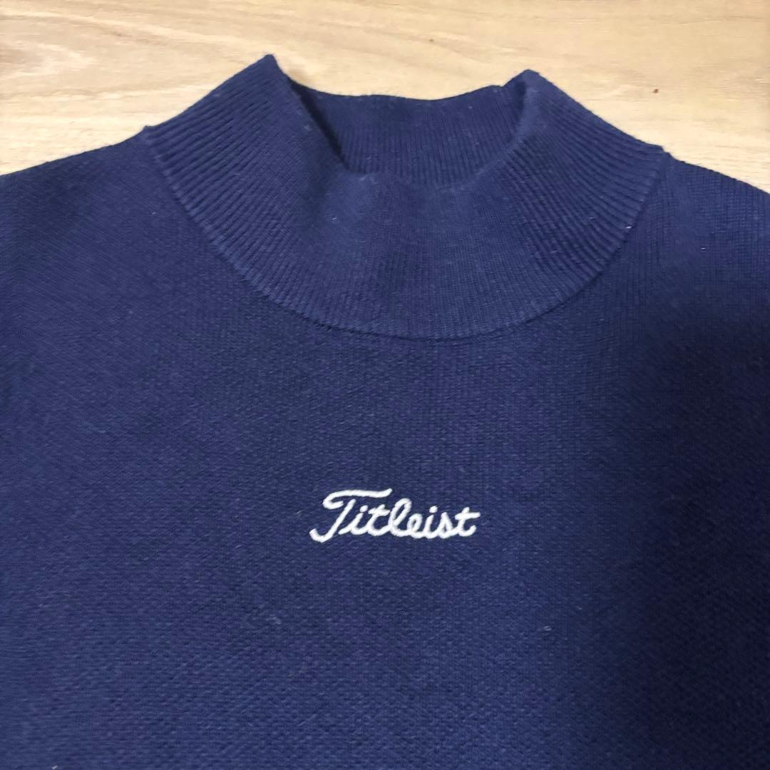 Titleist（タイトリスト）長袖ハイネックニットセーターM メンズ