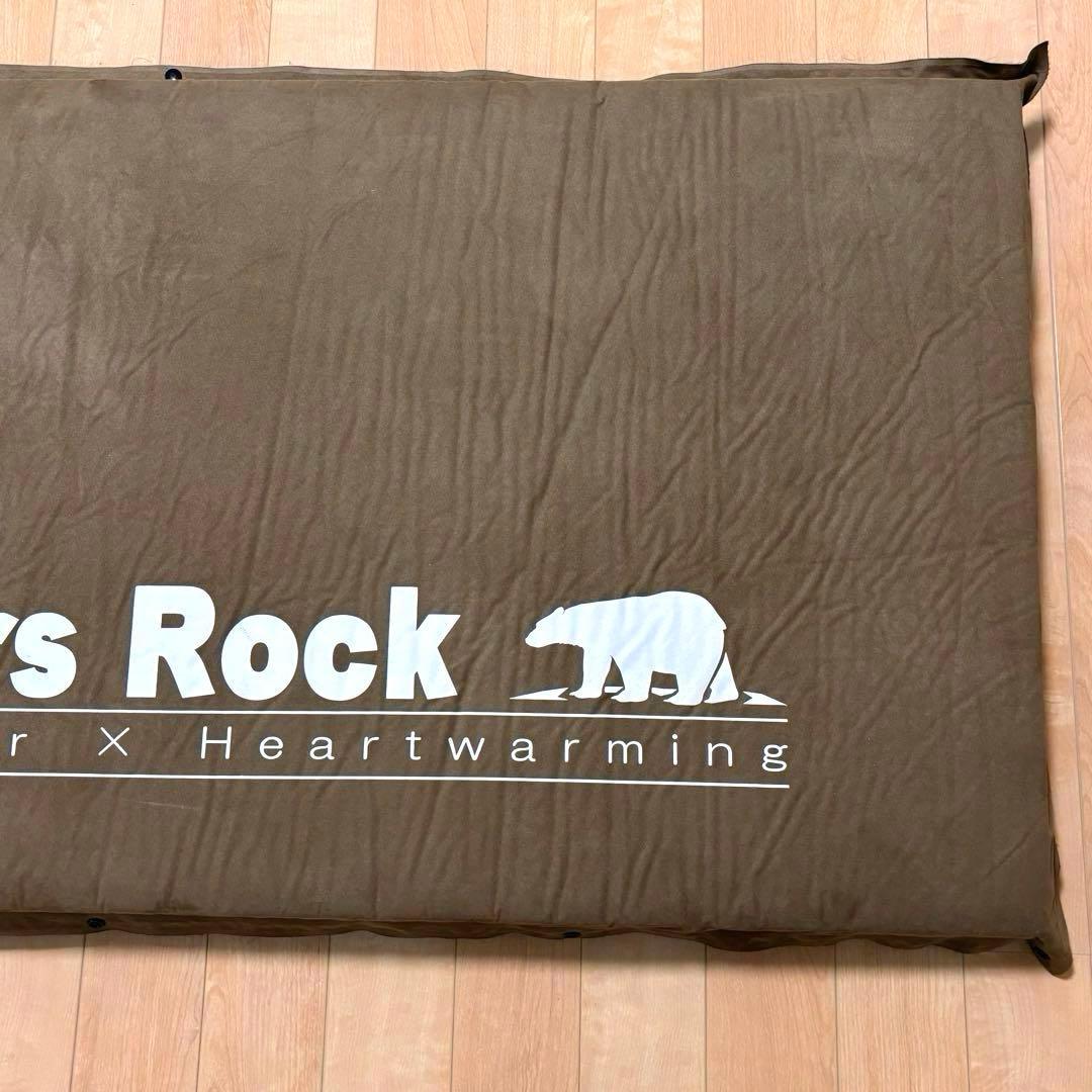 Bears Rock 車中泊マット　8㎝　エアマット　自動膨張式　シングル