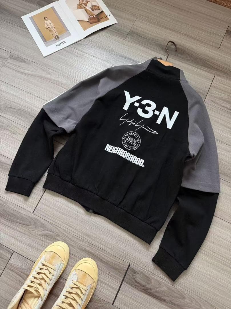 Y-3 × Neighborhood ジャケット・パンツセット ブラック/グレー