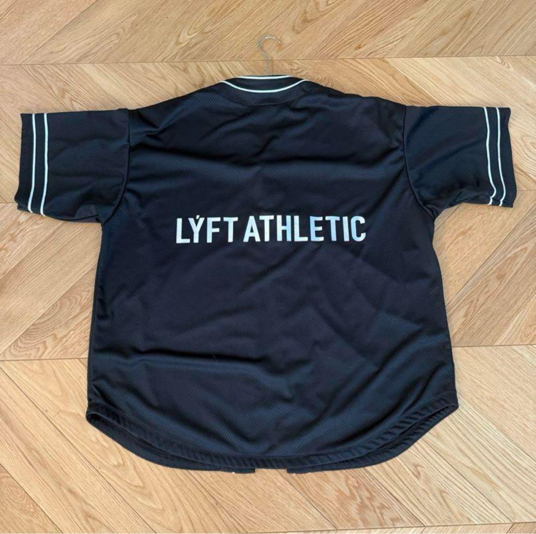 LYFT ベースボールシャツ Mサイズ ブラック　完売品