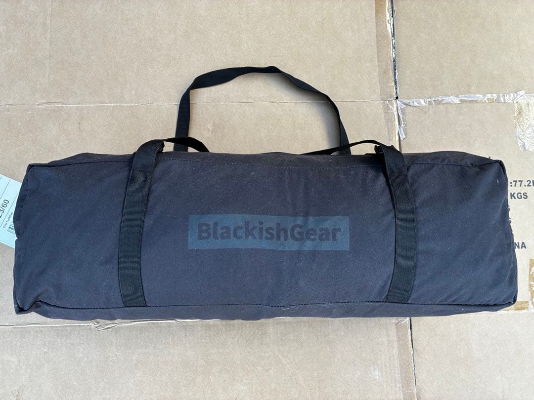 BlackishGear ブラック ティピーテント(初期)