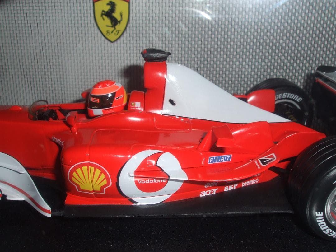 未開封　フェラーリ　２００３－GA　M・シューマッハ　＃１　マテル　 １／１８