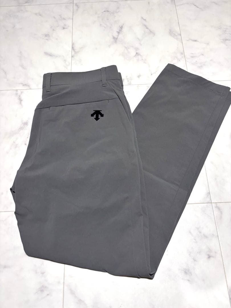 【美品】DESCENTE GOLF デサント　グレーパンツ　76