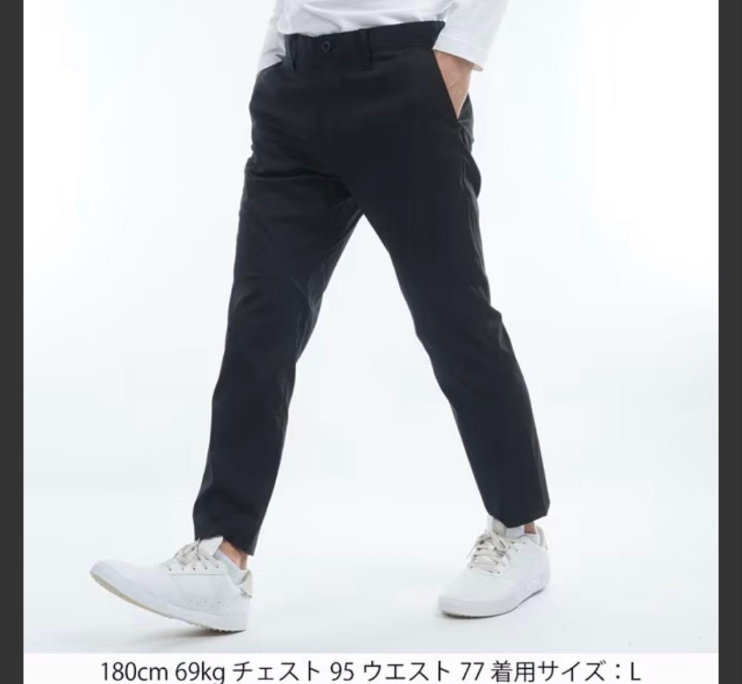 新品【トラヴィスマシュー】アンクルパンツ Ｌサイズ ブラック