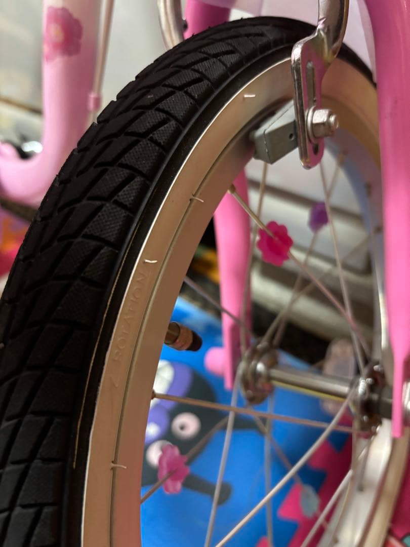 ディズニープリンセス 子供用自転車 ピンク１６インチ札幌手渡し限定