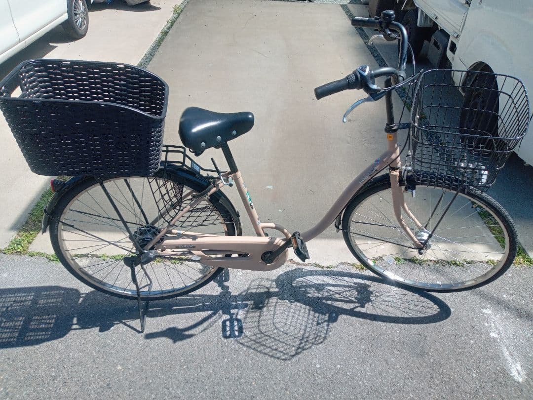 美品　自転車　ママチャリ　26インチ 群馬埼玉　栃木