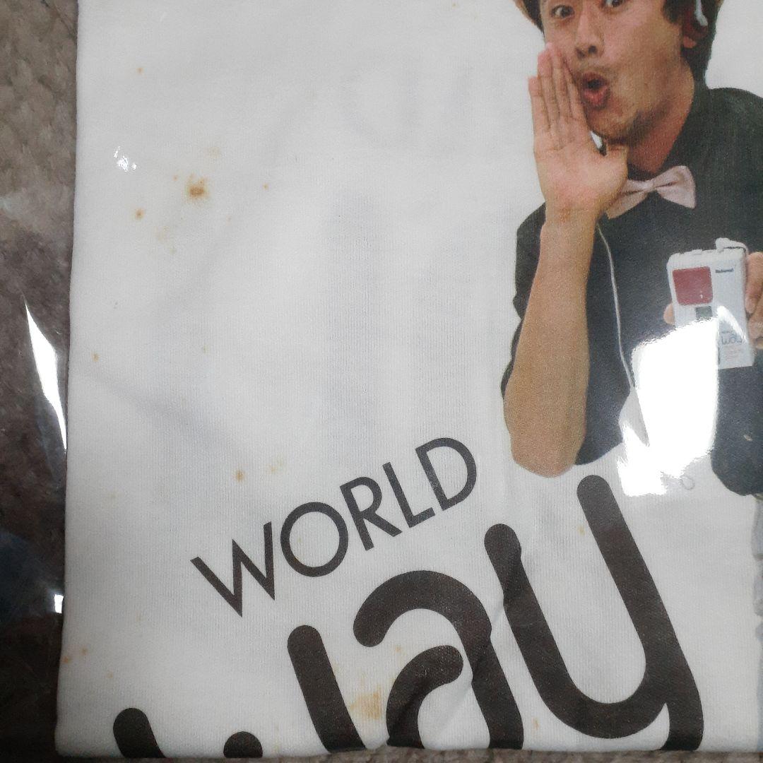 激レア新品未使用★桑田佳祐非売品ホワイトTシャツ WORLD Wayノベルティー