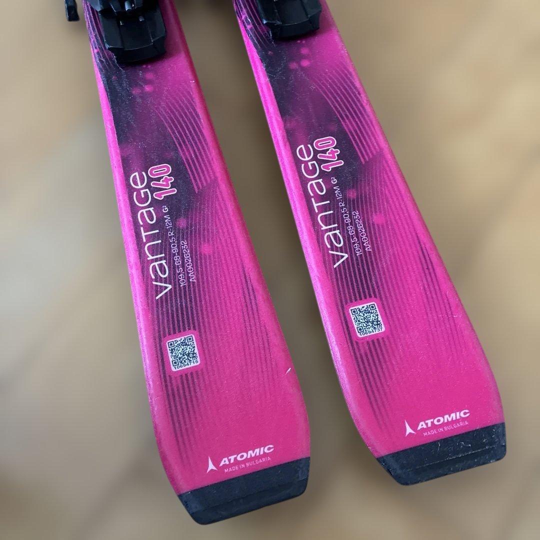 ATOMIC Vantage スキー バインディング付き　140cm