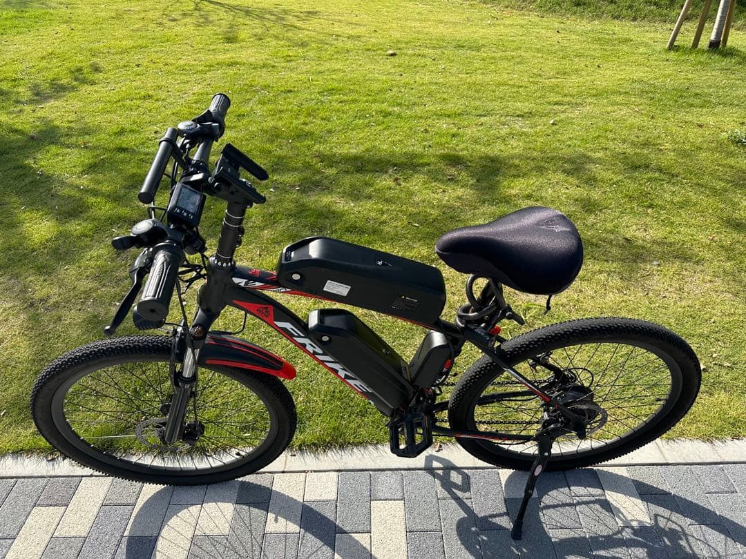 電動アシスト自転車 BRANJAY 電動自転車 ダブルバッテリー (FRIKE)