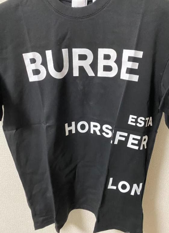 BURBERRY ロゴ Tシャツ ブラック M