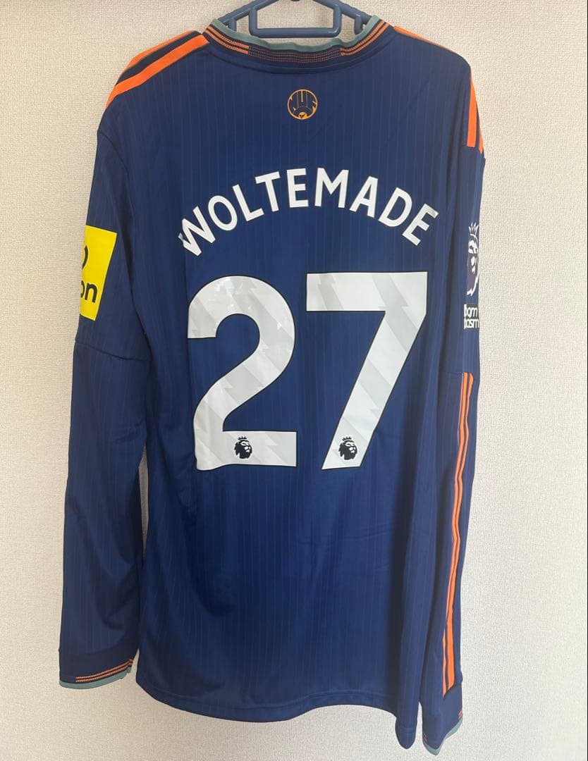 ニューカッスル　サード　長袖 Woltemade 27番新品未使用タグ　2XL
