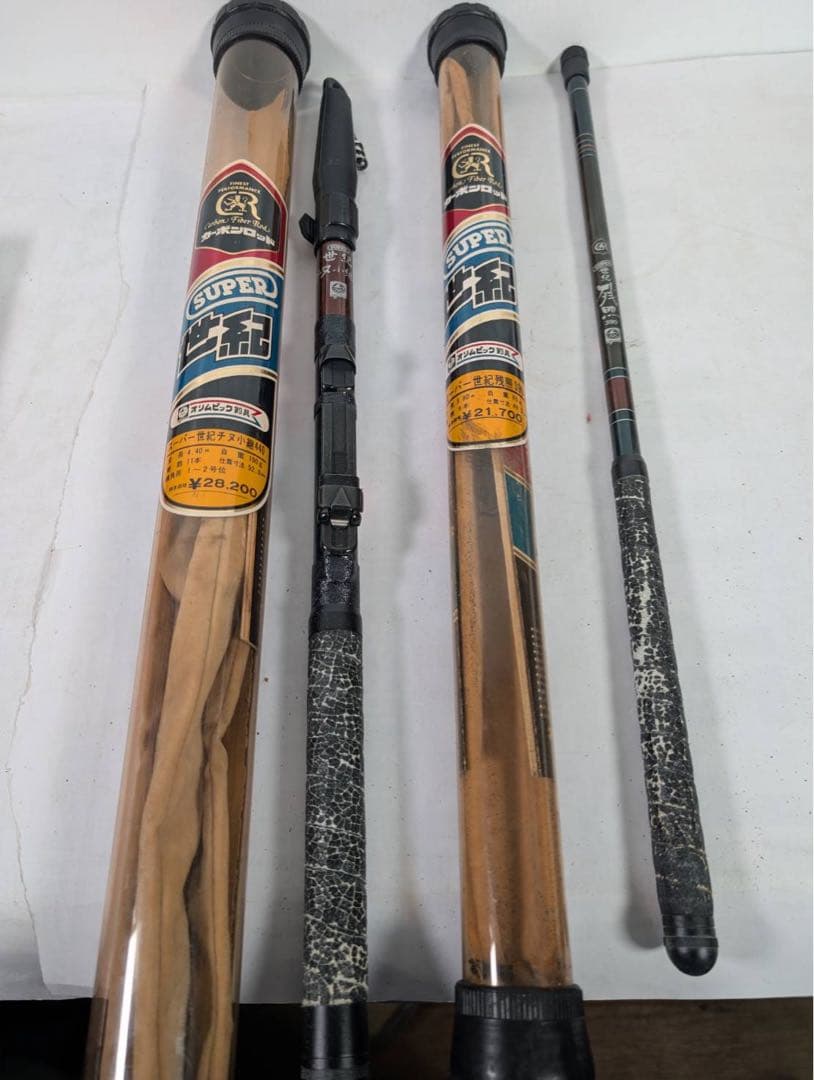 【蔵出し品】渓流竿　まとめ　Daiwa カーボンロッド　中硬　超硬　雨子　岩魚