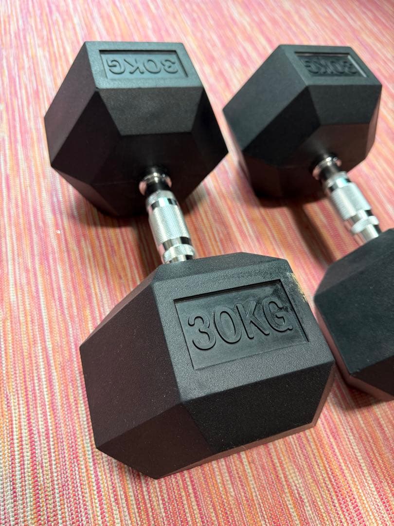 ダンベル 鉄アレイ 30kg 2個セット 60kg ヘックスダンベル ヘキサゴン