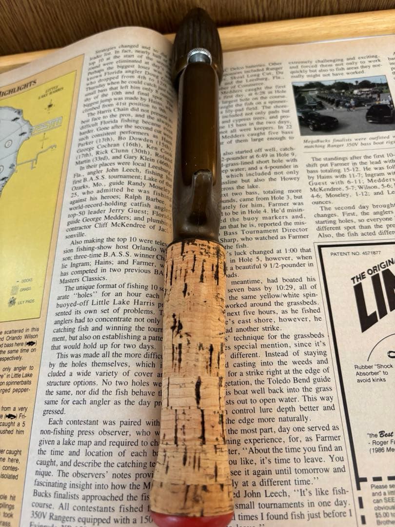 Heddon PAL コルク ロッドグリップ ハンドル オールド