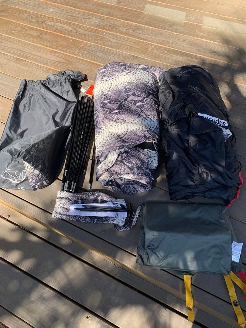 【shiro】 THE NORTH FACE x Supreme テント