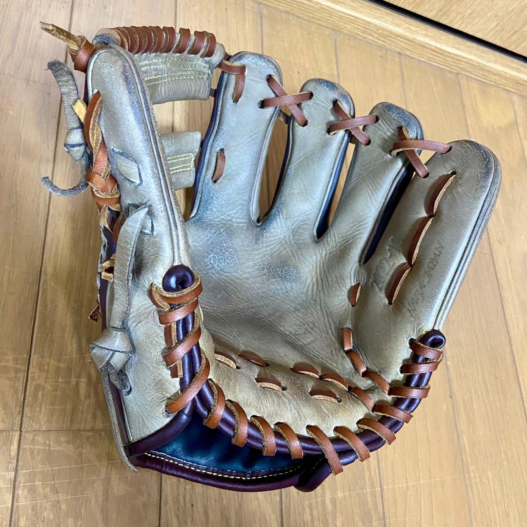 NPB 社会人野球 実使用 ミズノプロ 硬式用 オーダーグラブ グローブ 内野用