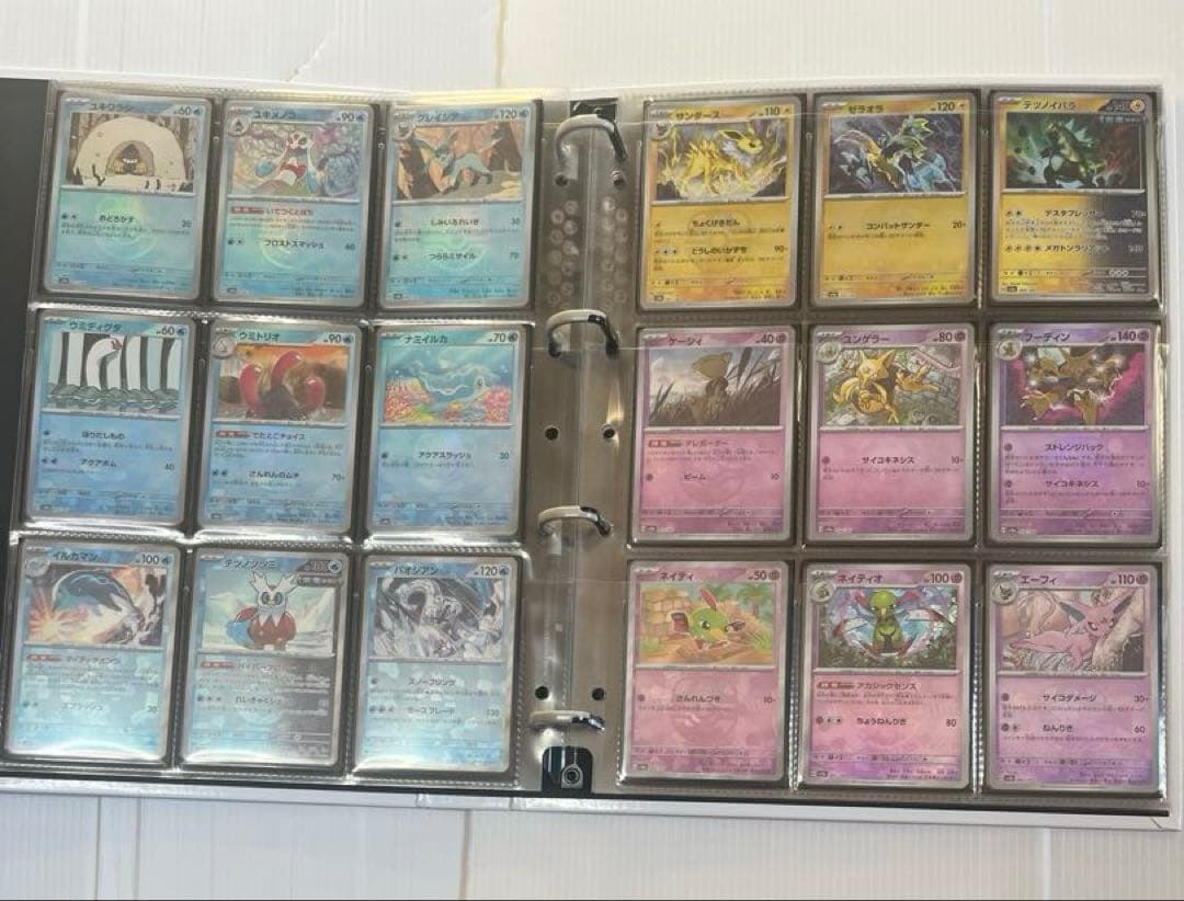 テラスタルフェスex マスターボールミラー 101種コンプ　ファイル付　ポケカ