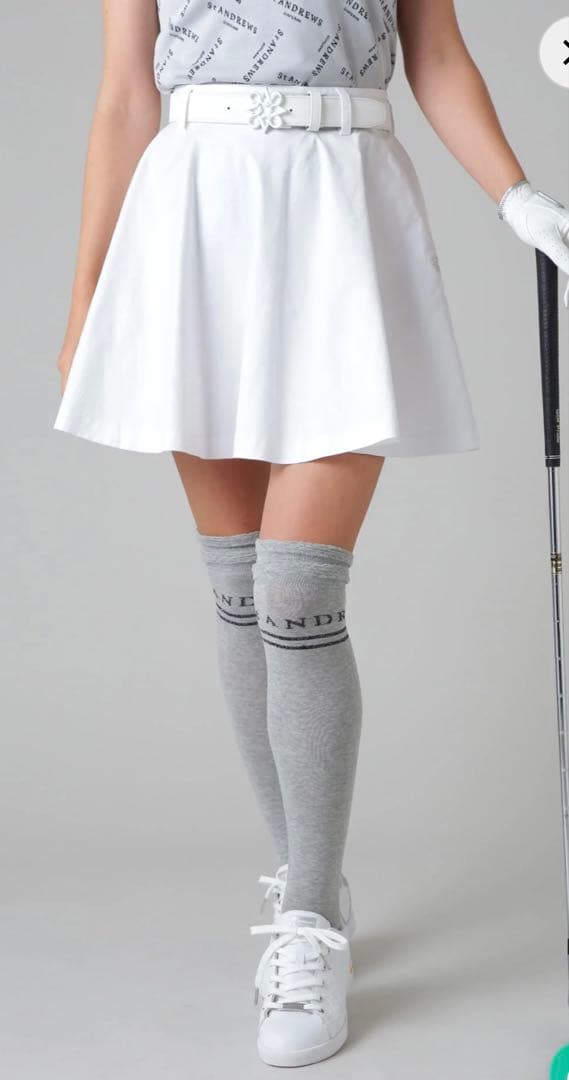 【新品未使用】St ANDREWS クロッシングロゴジャガードスカート