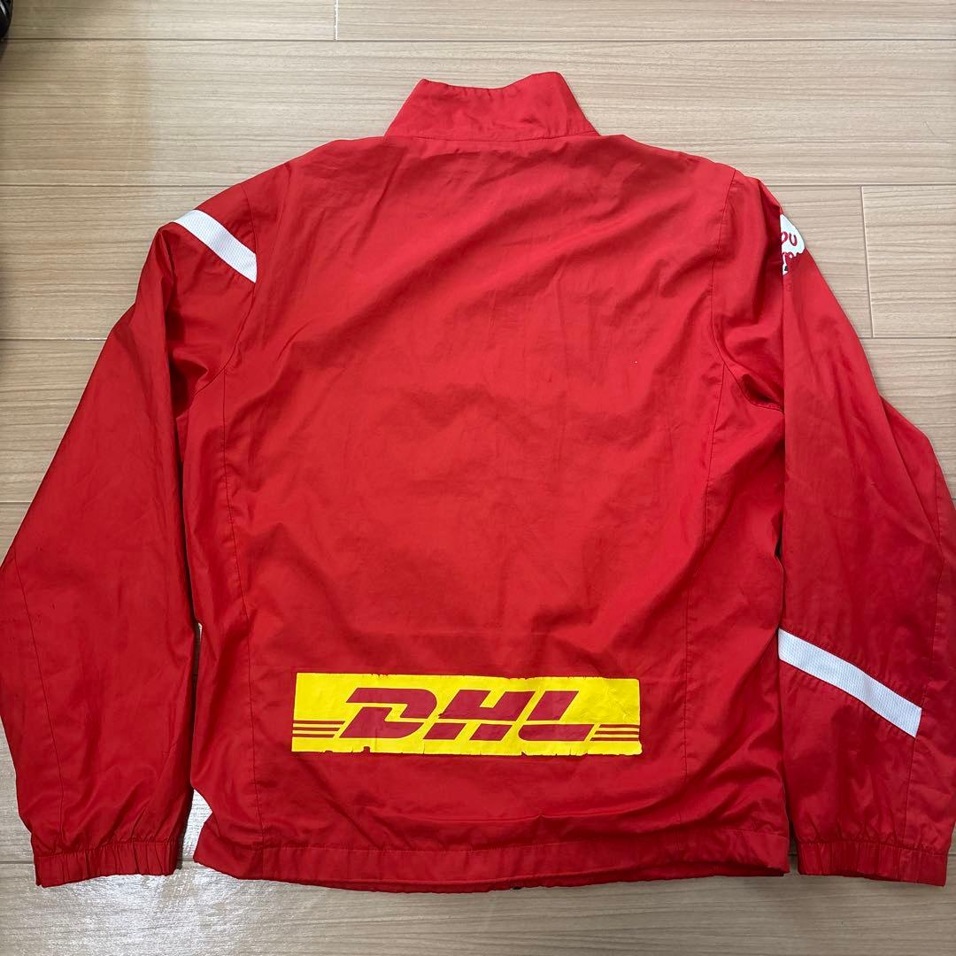 浦和レッズ Nike フルジップジャケット レッド DHLロゴ　たなさん専用