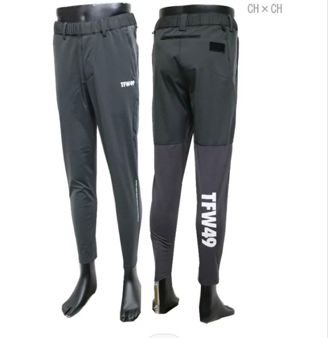 TFW49 STRETCH HYBRID PANTS チャコール　L