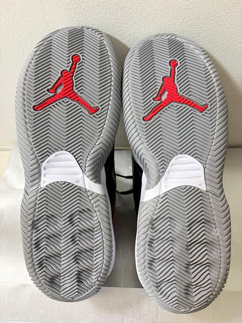 Jordan バスケットボールシューズ ブラック/レッド