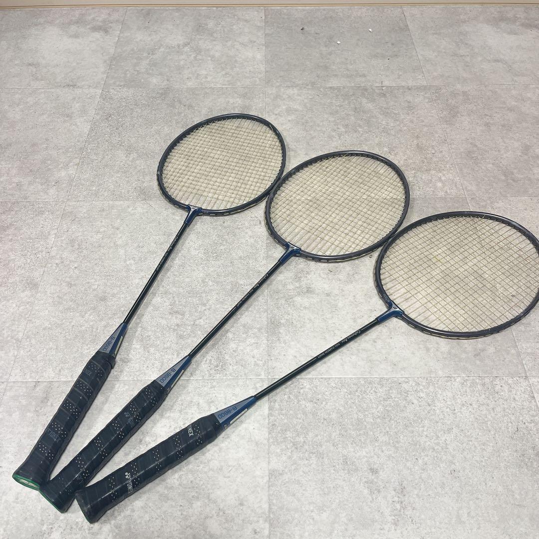 YONEX Carbonex 8DX B-8600 旧ロゴ3本セット