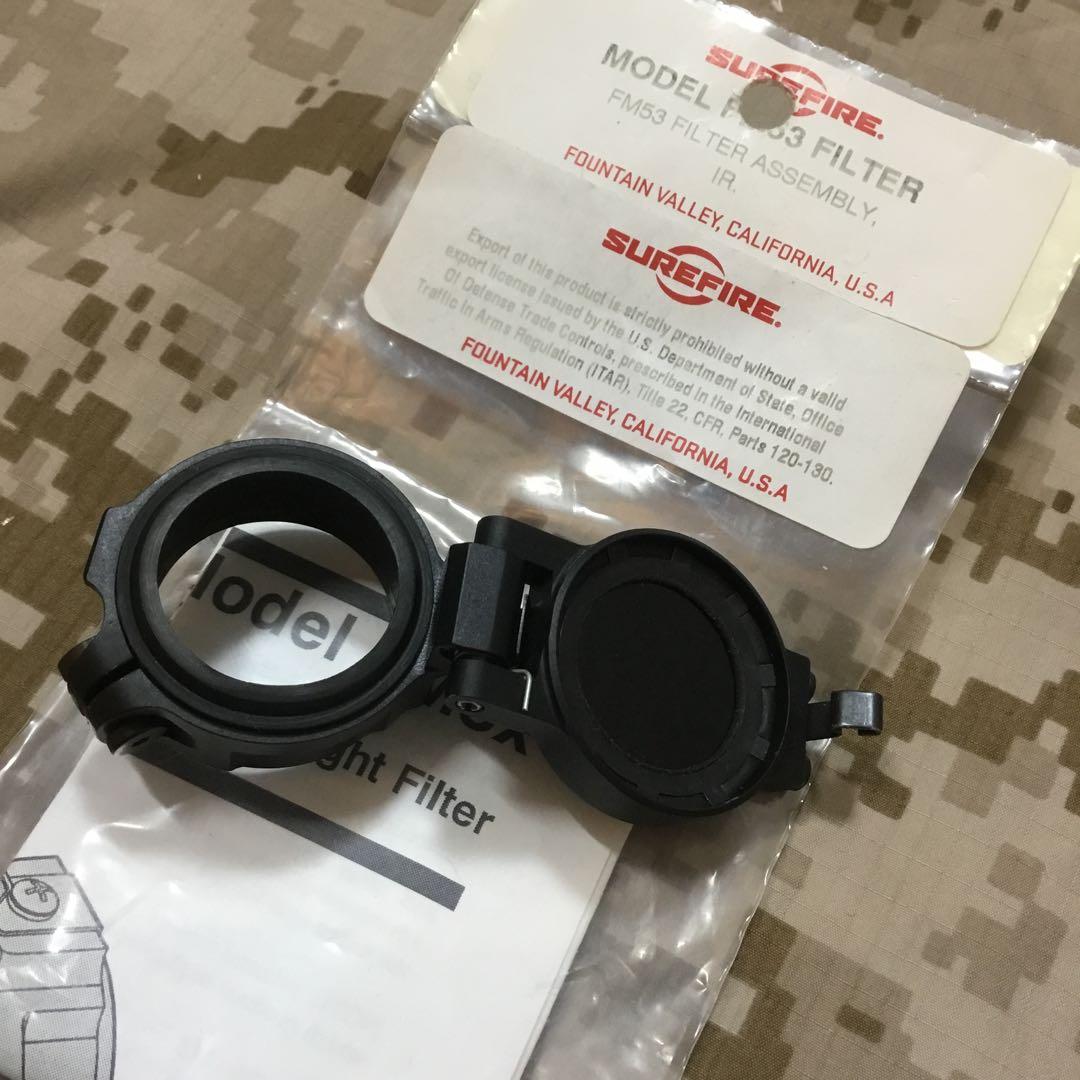 美品シュアファイアーMF53 IR FILTER