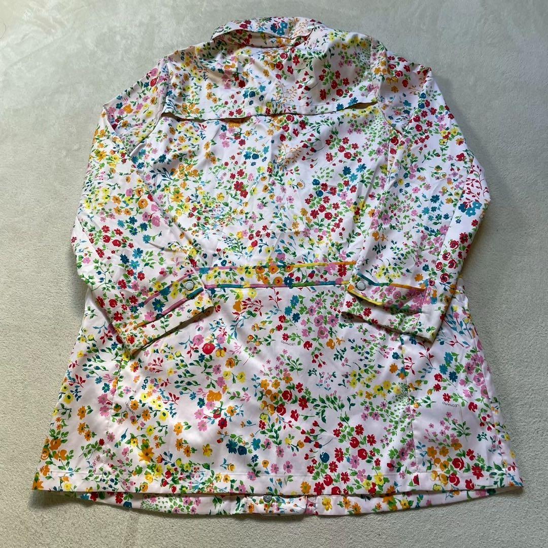 LEONARD SPORT レオナールスポーツ 花柄ライトジャケット 40 L