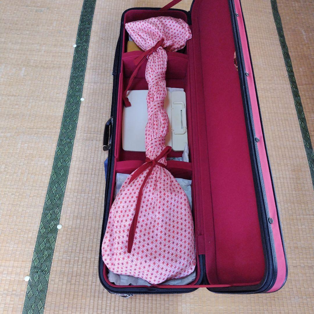三味線本体　片面亀裂あり