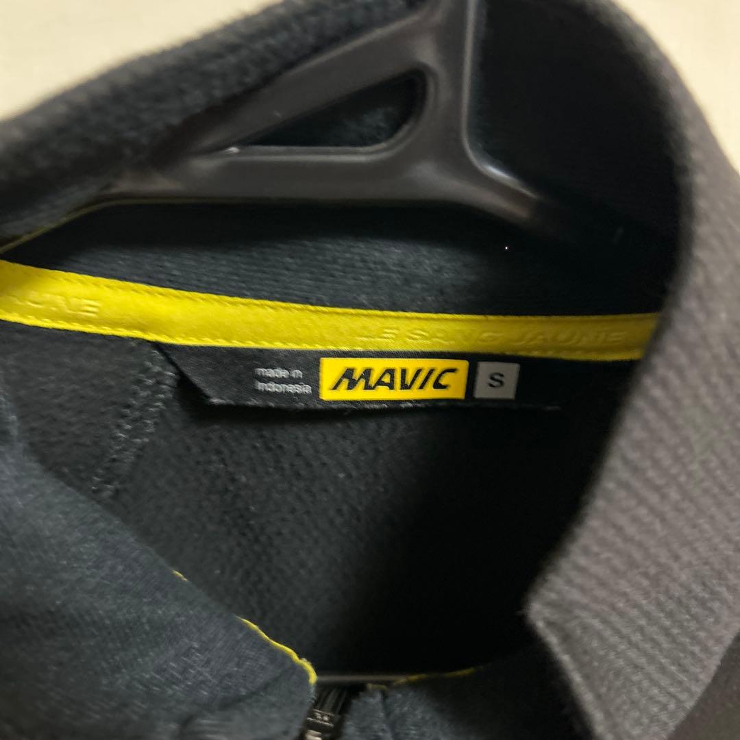 MAVIC サイクルジャケット S 黒/黄色