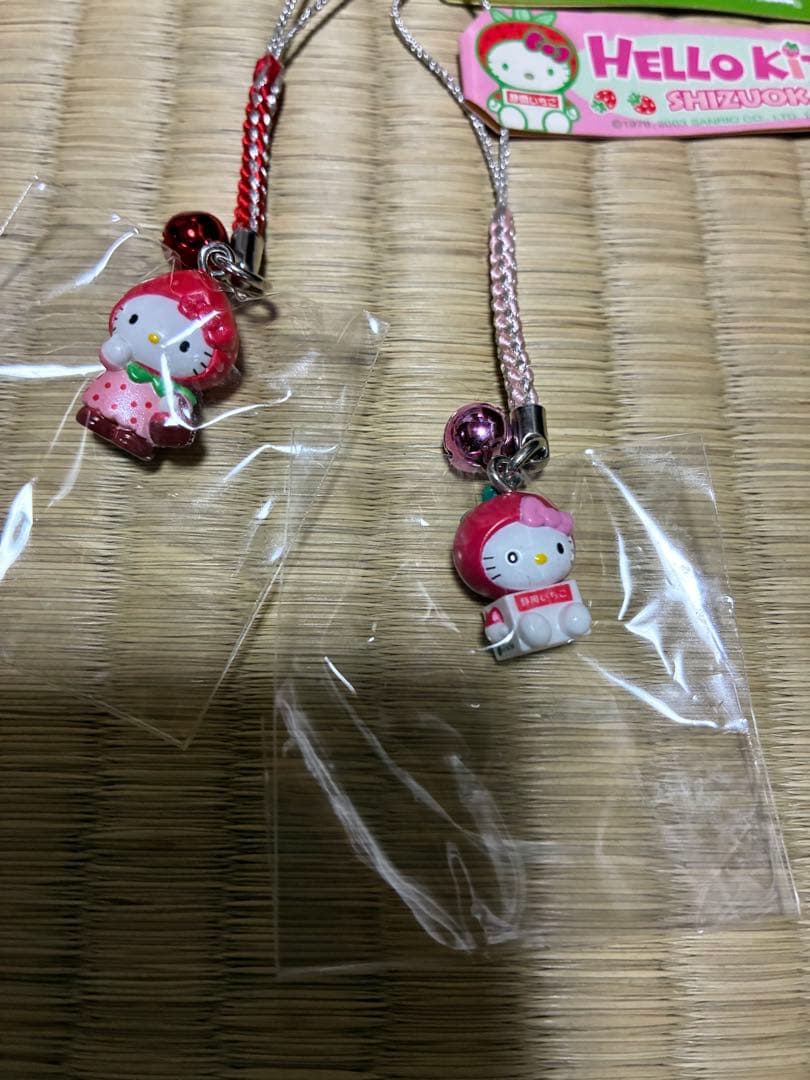 まとめ売り 新品 ご当地 ハローキティ 静岡 いちご ストラップ
