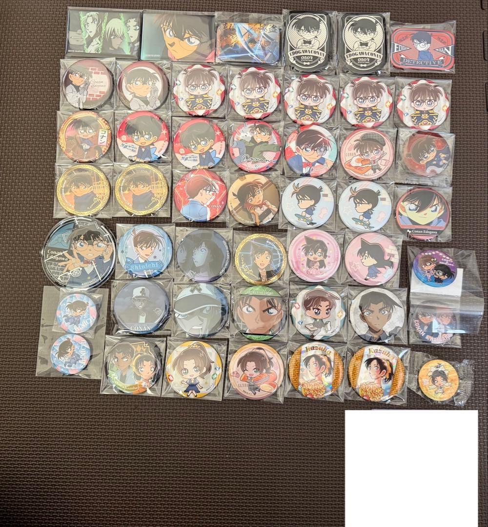 名探偵コナン 缶バッジ まとめ売り 安室透 赤井秀一 灰原哀 松田陣平