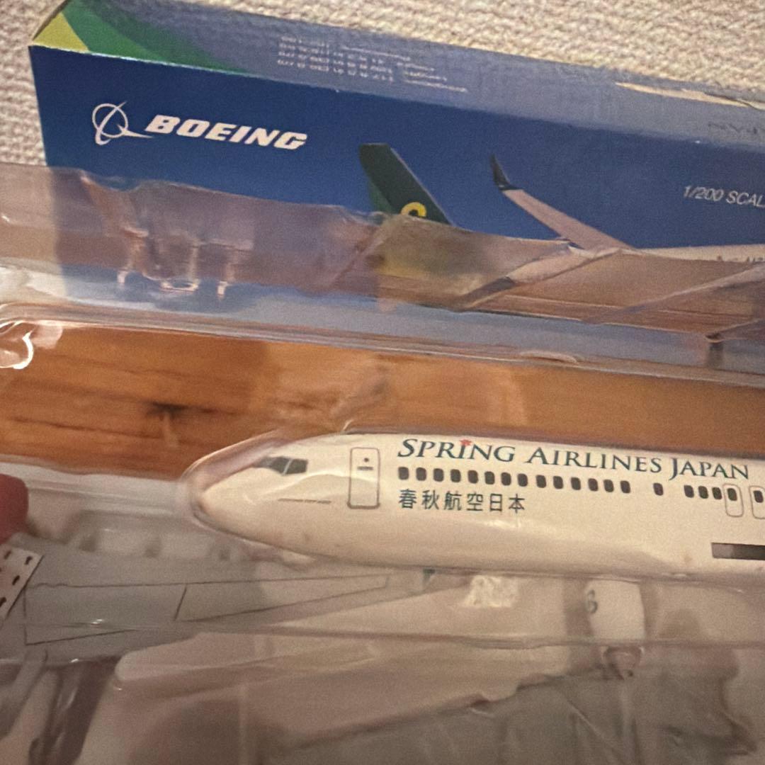1/200 スプリングエアラインズ boeing 737-800 16