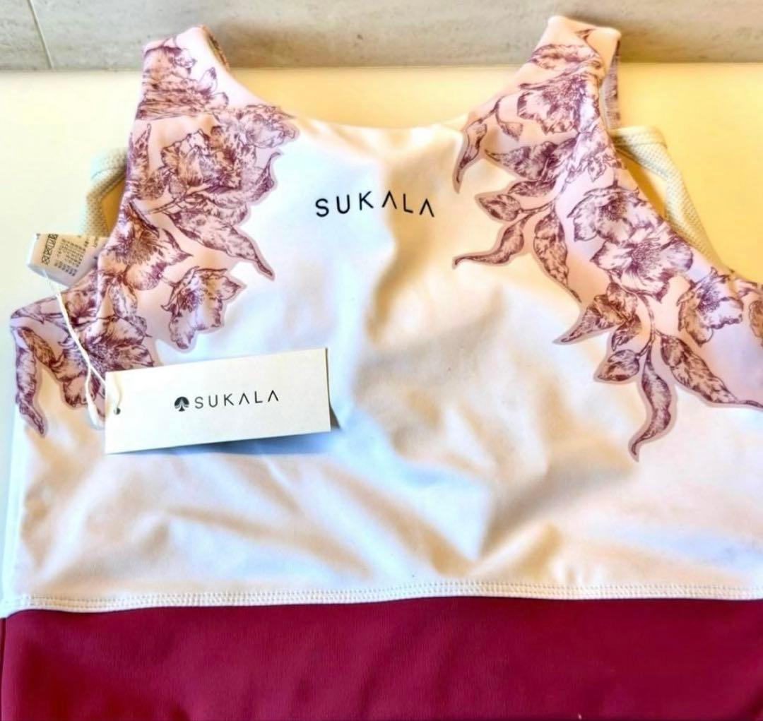❤︎LAVA アンティークプリントブラトップクリアピンク【新品、未使用、未試着】