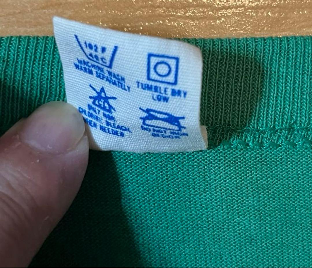 80's USA Champion トリコタグ フットボールTシャツ　L