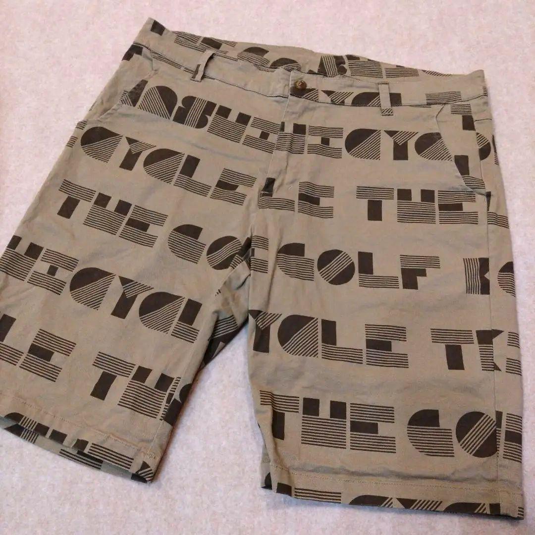 フ*ト様 ★木梨サイクル★ ゴルフ ハーフパンツ ＆ハイネックシャツ　メンズXL