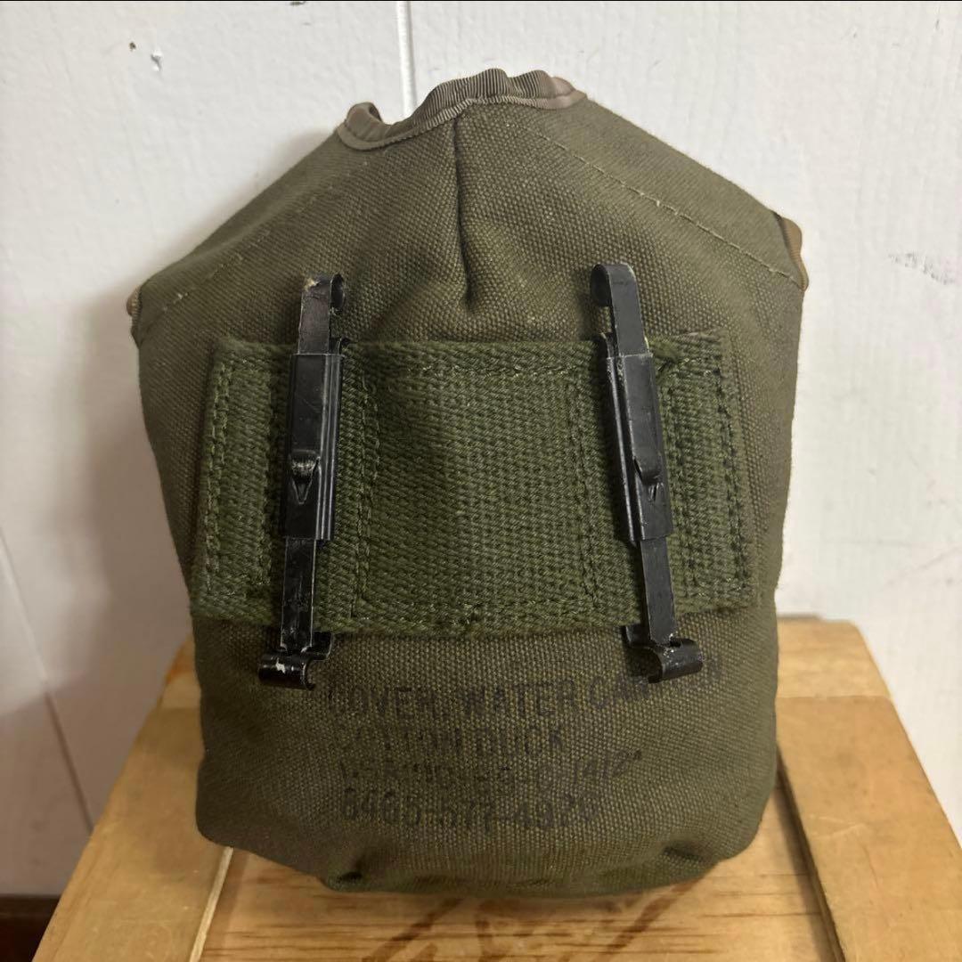 デッドストック　60s 米軍実物　M1956 コットン　キャンティーンカバー　⑧