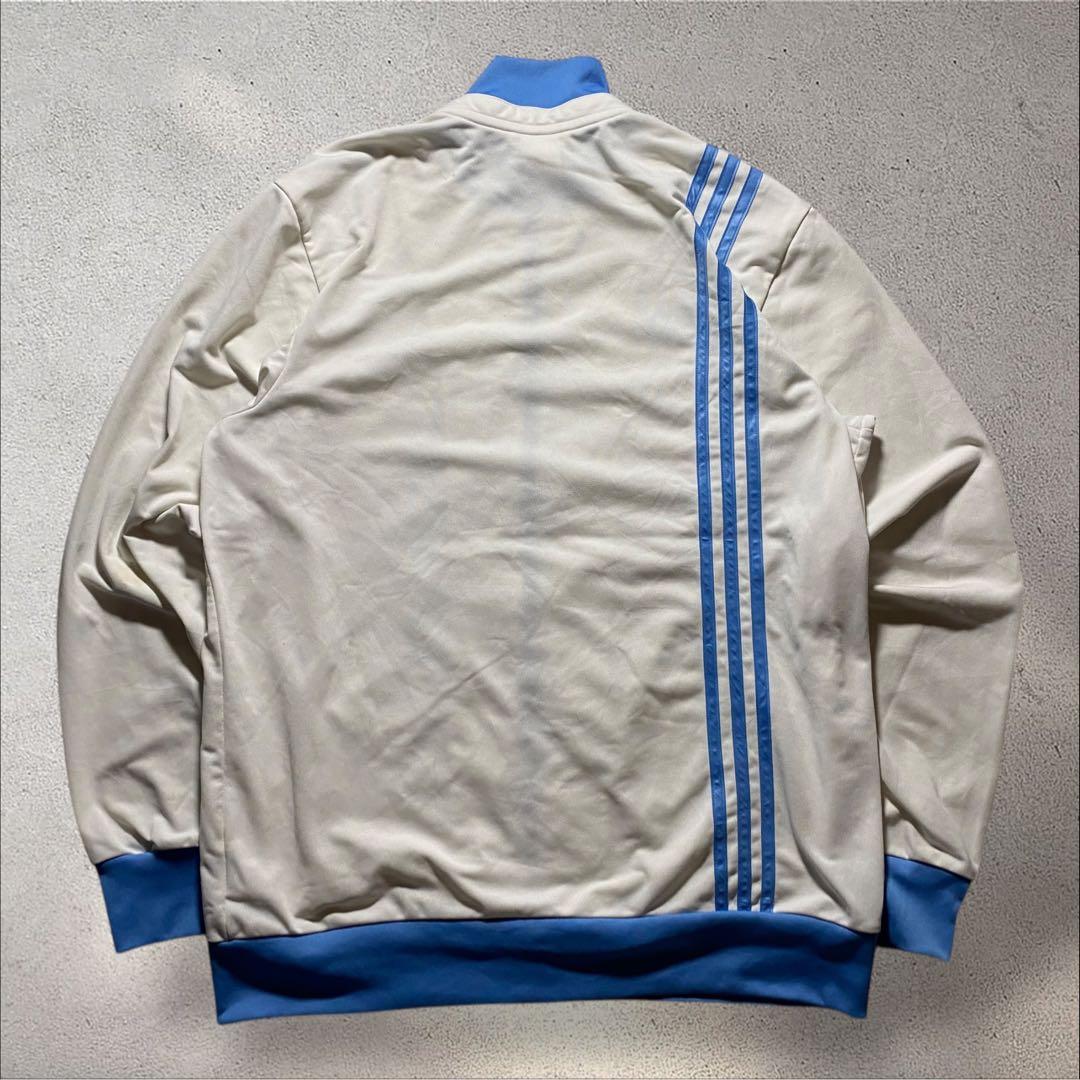 12年製adidasトラックジャケット刺繍ロゴアルゼンチン代表サッカーY2K