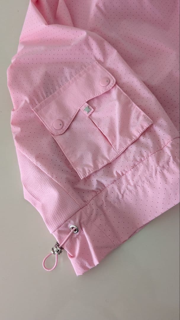 ANEW ピンク メッシュシャツ レディース ゴルフ