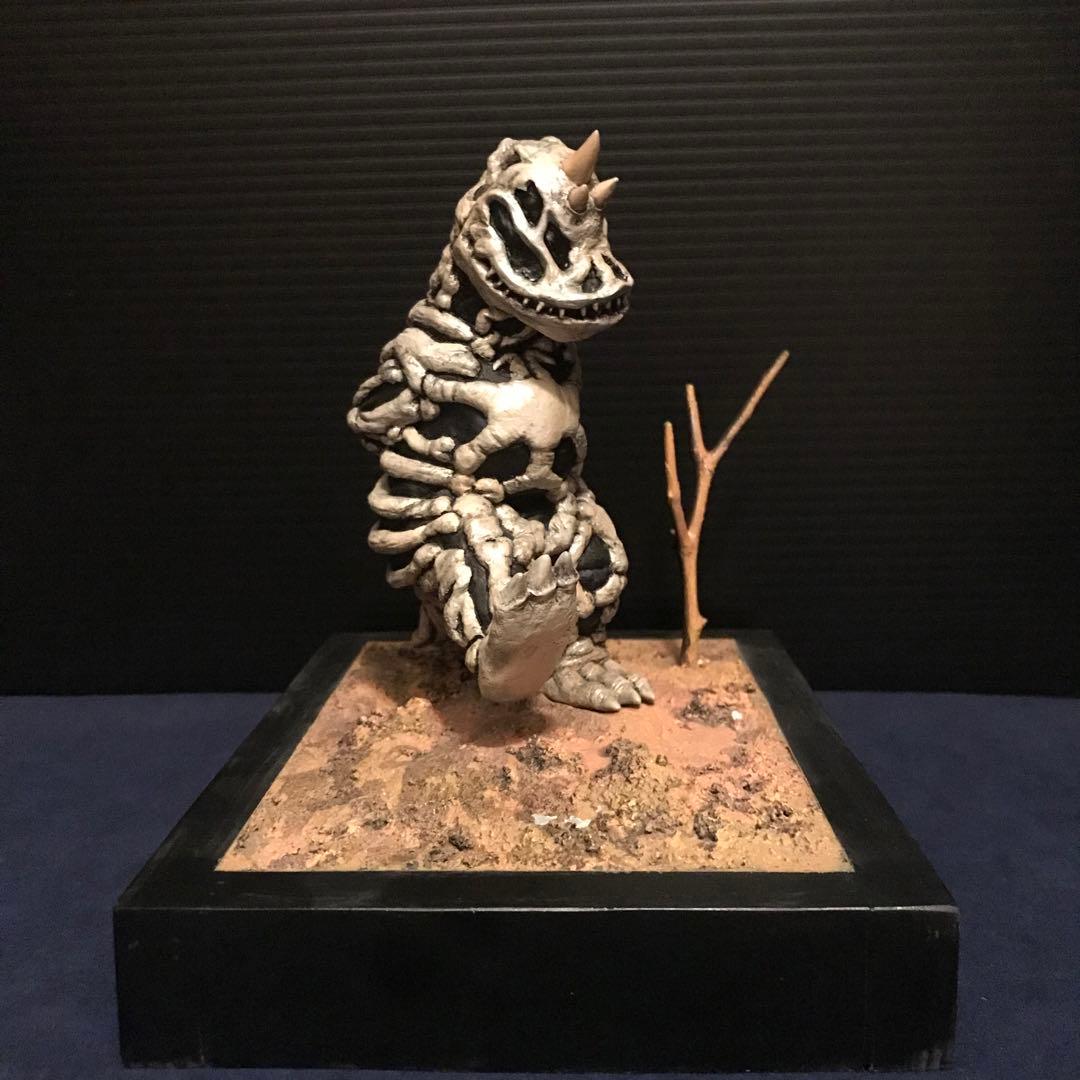 レア！亡霊怪獣シーボーズ　フィギュア　ジオラマ完成品