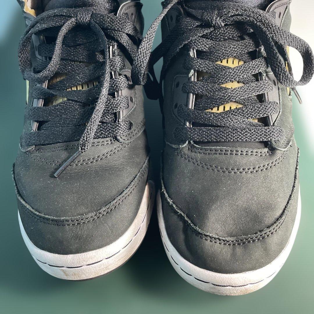 ◎ 腹まで黒い笑❗️NIKE GIRLS AIR JORDAN 5 RETRO