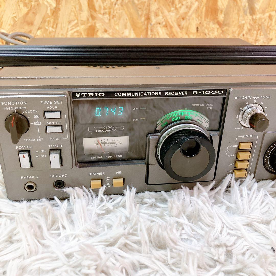 TRIO R-1000 レシーバー　受信機　トリオ　ラジオ