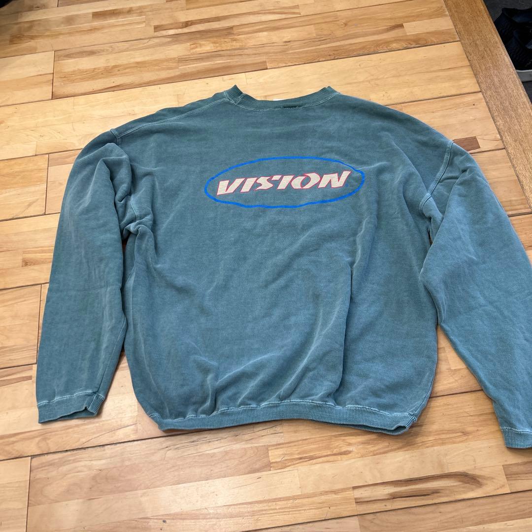 90sアメリカ製vision sport wearトレーナー　スケーター系