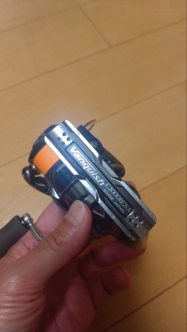 16ヴァンキッシュC2000HGS　14ステラドライブギア新品に交換済