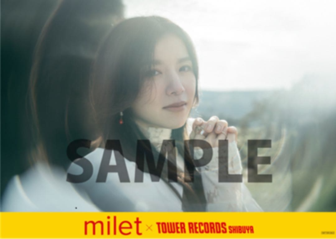 milet The Story of Us ポスター タワレコ渋谷店限定② CD